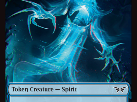 Spirit (0008) Token [Duskmourn: House of Horror Tokens] Cheap