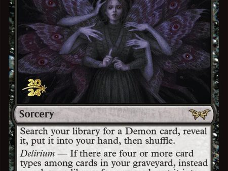 Demonic Counsel [Duskmourn: House of Horror Prerelease Promos] on Sale