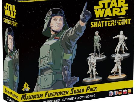 Star Wars Shatterpoint - Maximum Firepower Squad Pack Supply