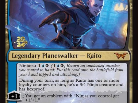 Kaito, Bane of Nightmares [Duskmourn: House of Horror Prerelease Promos] Hot on Sale