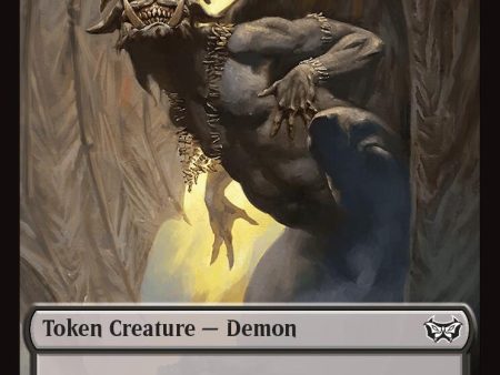 Demon    Bird Double-Sided Token [Duskmourn: House of Horror Commander Tokens] Online