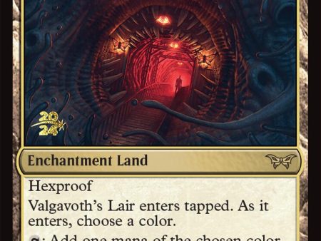 Valgavoth s Lair [Duskmourn: House of Horror Prerelease Promos] Cheap