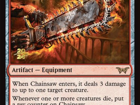 Chainsaw [Duskmourn: House of Horror Prerelease Promos] For Cheap