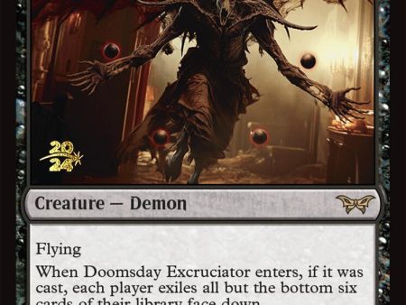 Doomsday Excruciator [Duskmourn: House of Horror Prerelease Promos] Online now