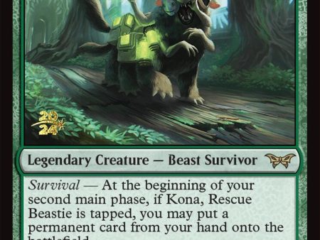 Kona, Rescue Beastie (0187) [Duskmourn: House of Horror Prerelease Promos] Fashion