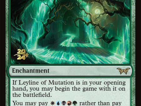 Leyline of Mutation [Duskmourn: House of Horror Prerelease Promos] For Sale