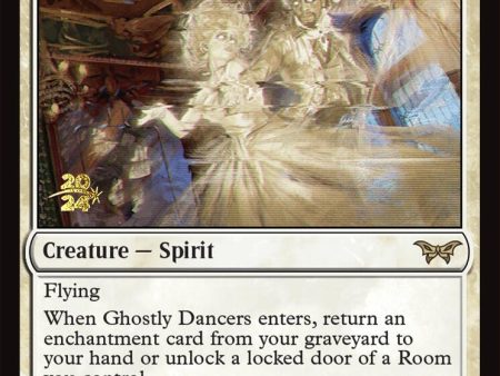 Ghostly Dancers [Duskmourn: House of Horror Prerelease Promos] Supply