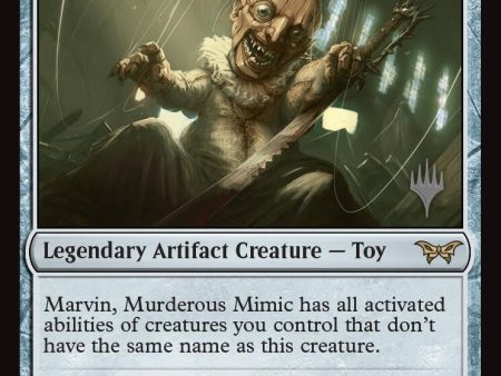 Marvin, Murderous Mimic [Duskmourn: House of Horror Promos] Discount