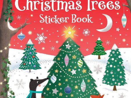 Book - Sparkly Christmas Trees Sticker Book Online Hot Sale