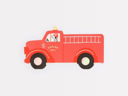 Napkins - Fire Truck Cheap