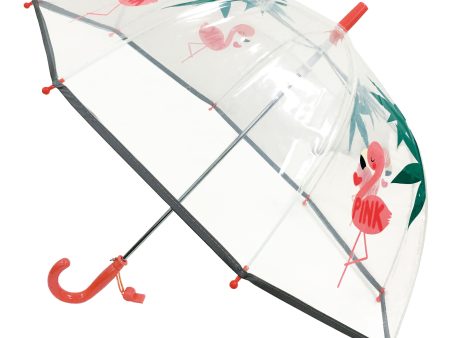 Umbrella - Transparent - Flamingo Online