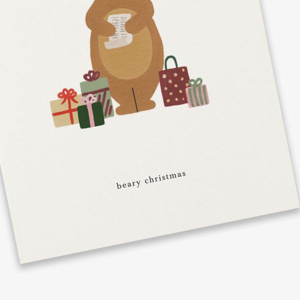 Christmas Card - Christmas Bear Online