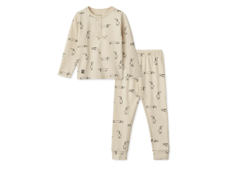 Pyjamas Set - Wilhelm - Dog Sandy Discount