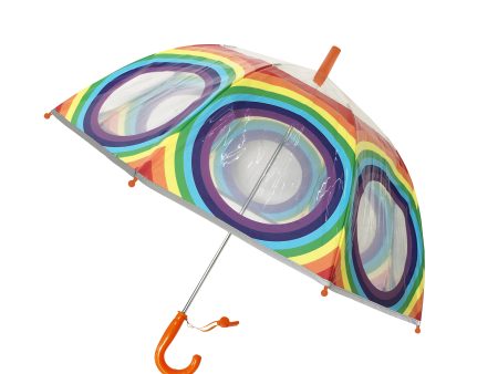 Umbrella - Transparent - Rainbow Discount