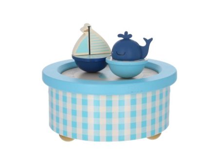 Music Box - Boat & Whale on Sale