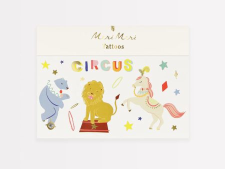 Temporary Tattoo - Circus Sale