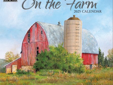 2025 On The Farm Wall Calendar For Sale