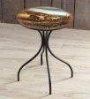 Sharing the Bounty - 18  Metal Side Table Hot on Sale