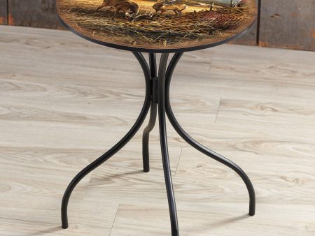 Sharing the Bounty - 18  Metal Side Table Hot on Sale