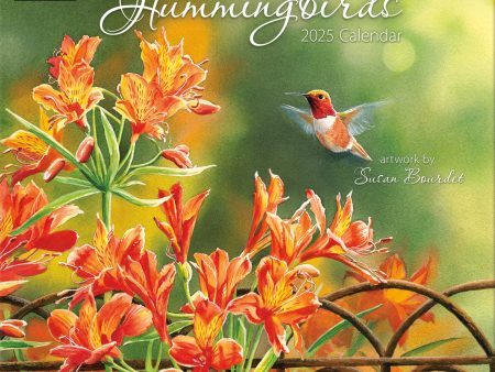 2025 Hummingbirds Wall Calendar Fashion