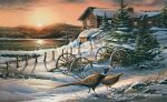 Peaceful Evening—Pheasants - Elite Print Hot on Sale