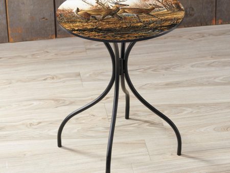 Autumn Run - 18  Metal Side Table on Sale