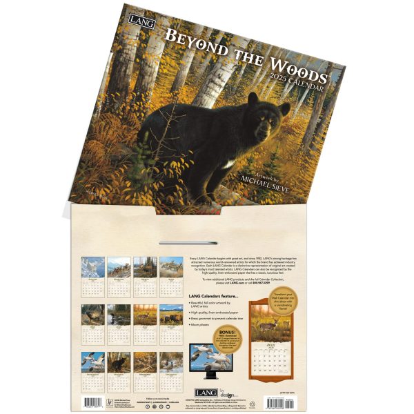 2025 Beyond The Woods Wall Calendar Hot on Sale