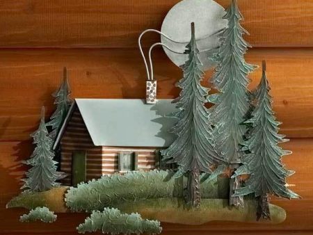 Cabin and Trees Online Hot Sale