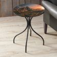 Comforts of Home - 18  Metal Side Table Hot on Sale