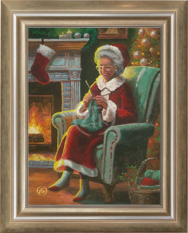 Mrs. Claus - Limited Edition Canvas For Discount