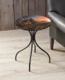 Comforts of Home - 18  Metal Side Table Hot on Sale