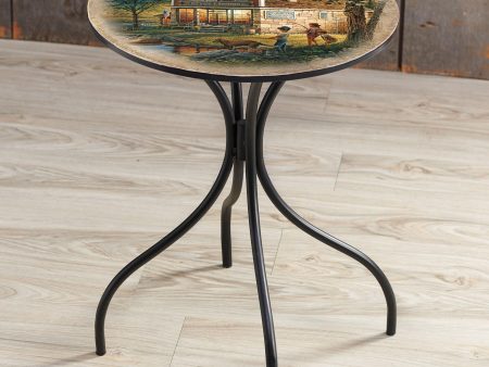 Summertime - 18  Metal Side Table on Sale