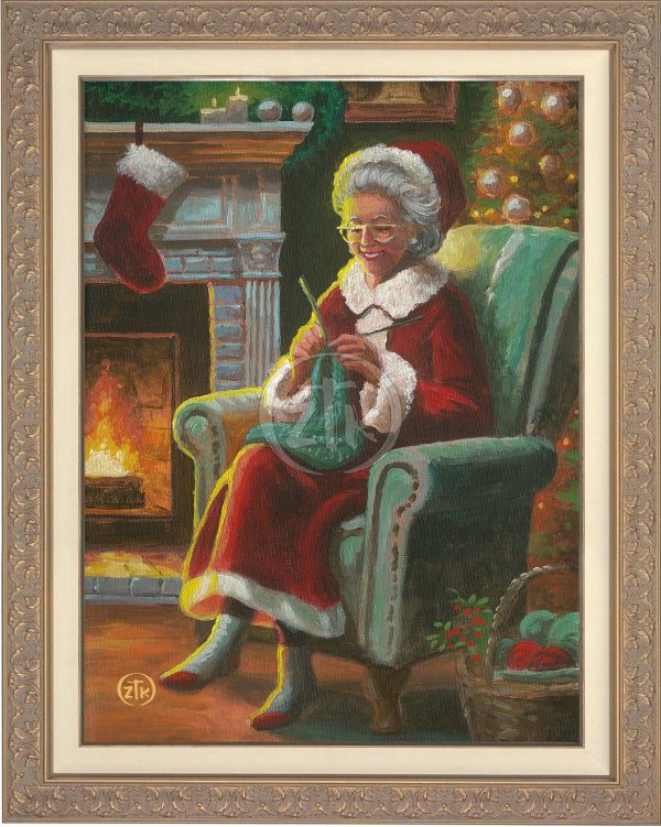 Mrs. Claus - Limited Edition Canvas For Discount