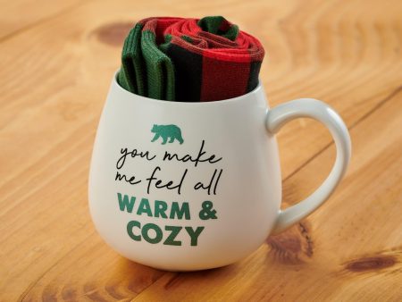 Warm & Cozy Mug & Socks Gift Set Online Hot Sale