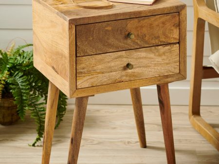 Mid-Century Rustic Two-Drawer Fashion