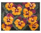 Pansies Are For Thought - 13  x 18  Gallery Wrapped Canvas Online now