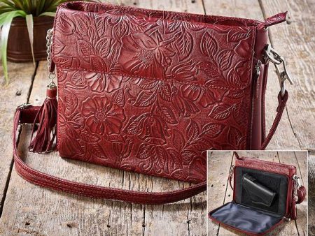 Red Tooled Leather Sale