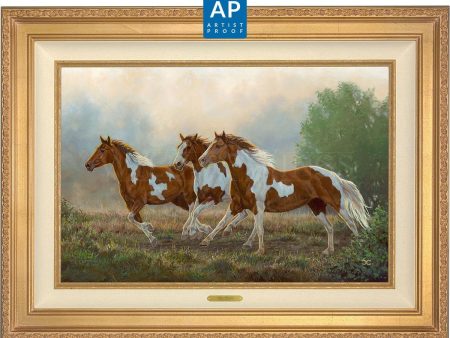 Misty Morning—Pintos; Artist Proof Edition (AP) Discount