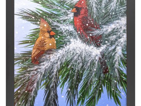 Season Winter Cardinals_Art Prints For Sale