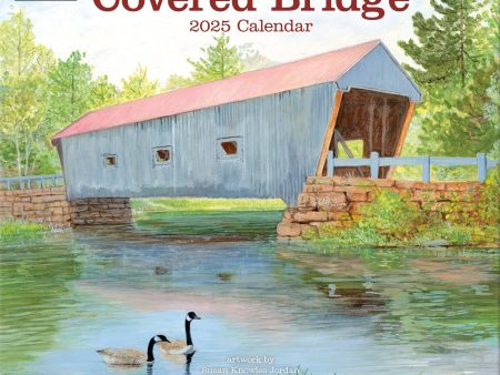 2025 Covered Bridge Wall Calendar Fashion