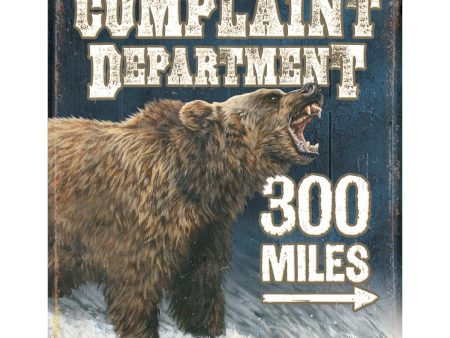 Complaint Department on Sale