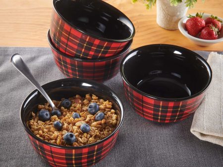 Sporty Plaid - Cereal Bowls Fashion