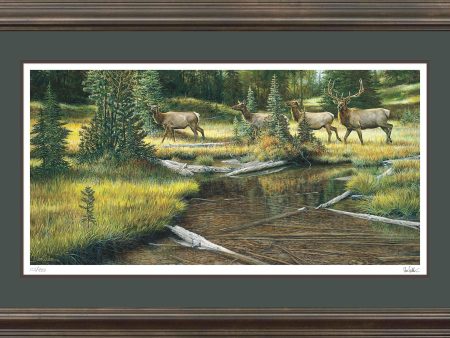 Clearcreek Promenade-Elk - Limited Edition Paper Online Sale