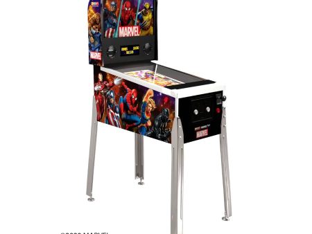 Arcade1UP Marvel Pinball Machine Hot on Sale