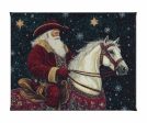 Saddle Up, St. Nick - Gallery Wrapped Canvas For Sale