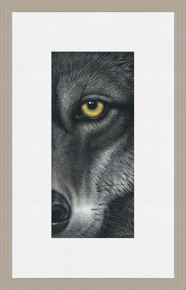 Who s Afraid—Wolf - Paper Print For Cheap