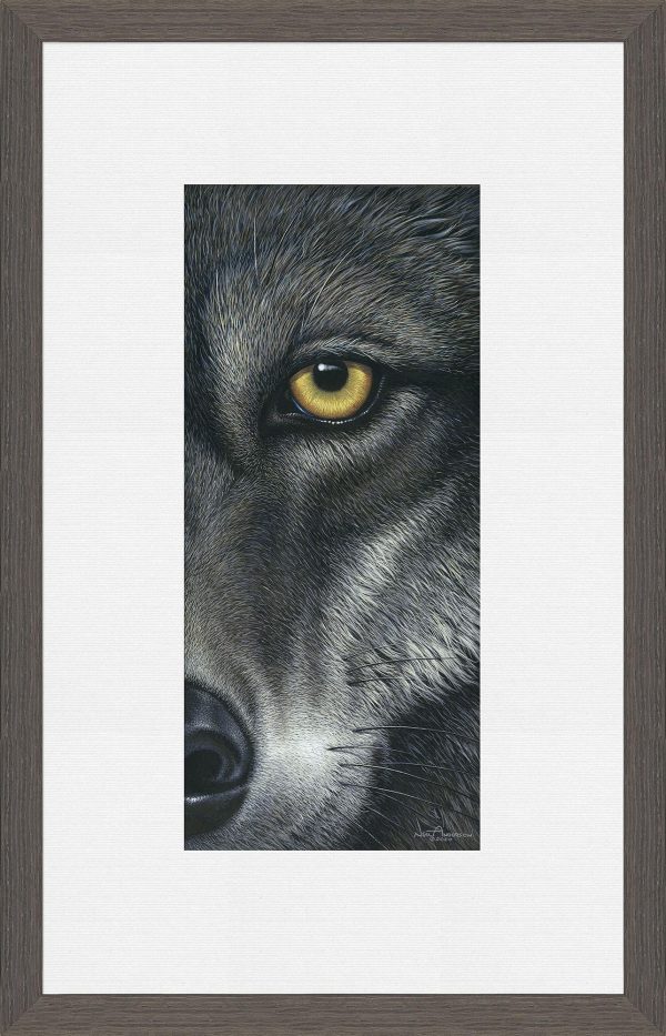 Who s Afraid—Wolf - Paper Print For Cheap