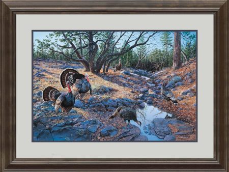 Western Ritual—Turkeys - Limited Edition Paper For Sale