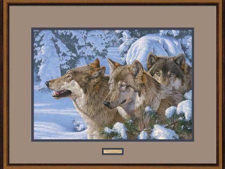 Winter s Warmth—Wolves - Limited Edition Paper Hot on Sale