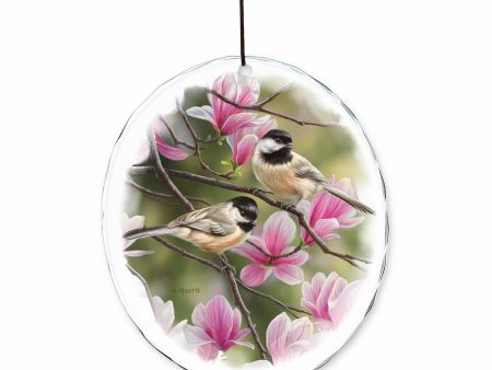 Chickadees and Magnolias For Sale